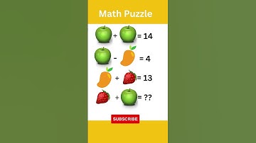 Math Puzzle #shorts #maths #youtubeshorts #mathspuzzle #tricks #math #puzzle #puzzlegame