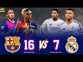 الكلاسيكو الذي دمر فيه برشلونة ريال مدريد في موسم 25 24 