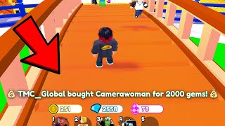 I SOLD CAMERAWOMAN FOR 2K GEMS 💎 | Skibidi Toilet Tower Defense EASTER EVENT