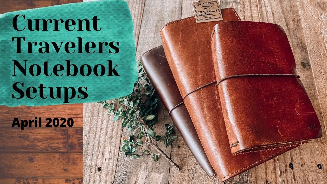 Current Travelers Notebook Setup (April 2020) || Chic Sparrow Mr. Darcy