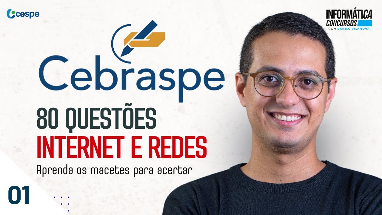 Questões Banca CEBRASPE - Segurança pt1| Informática com Professor Danilo Vilanova #opior #concursos