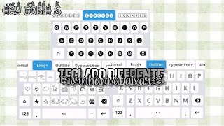 ‪´◠｀ 💍 지  ♡︎゛teclado com letras diferentes e simbolos maravilhoso para youtube e integram melhor app screenshot 5