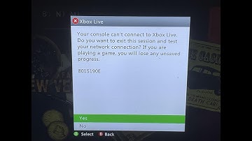 Fixed Xbox Live Error Code 8015190E | Your console can