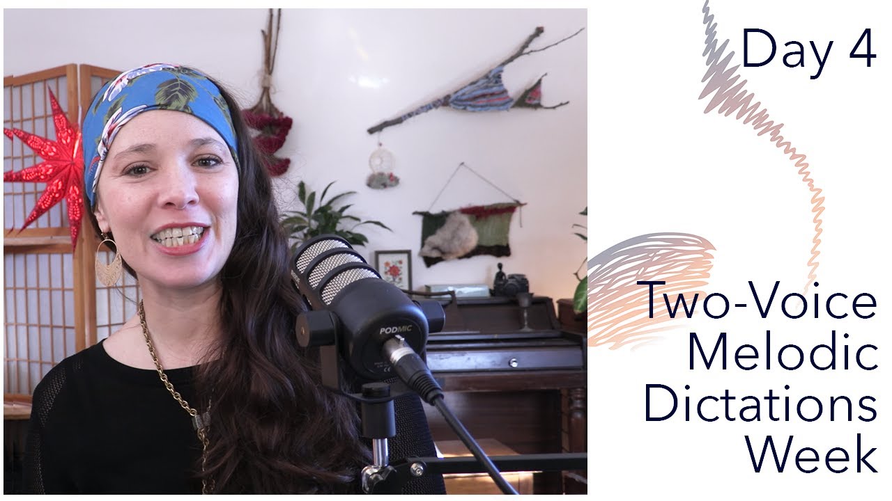 Two-Voice Melodic Dictation Practice! Day 4