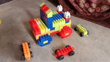 Satisfying DIY Lego truck ASMR/building blocks/game blocks