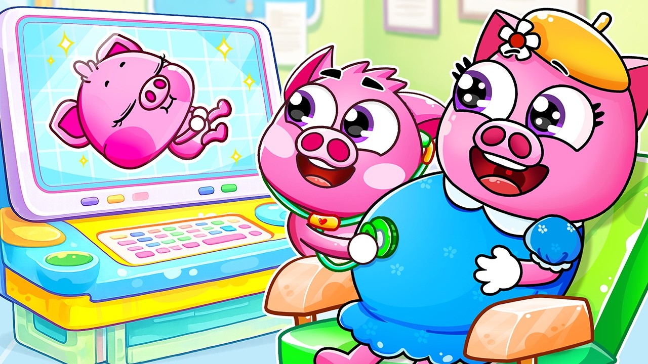 A Baby Is Born! Mommy is Going to Have a Baby | Baby Care Song | Funny Kids Songs by Lamba Lamby