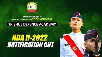 UPSC NDA 2 2022 Notification | NDA 2 2022 Application Form | Best NDA Coaching In Allahabad, India