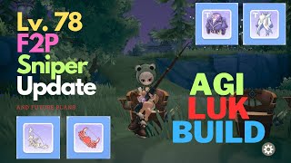 Lv. 78 F2P SNIPER AGI-LUK BUILD UPDATE - Ragnarok Origin Global