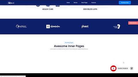 Qloud - WHMCS Cloud Computing Apps and Server WordPress Theme azure Theme xamin sofbox Build Website