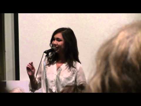 Michelya Rios, Clovis High School, directed by Lou Standifer,  she wrote and presents her poem