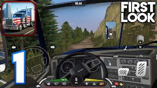 Truck Masters: World Simulator - Walkthrough Gameplay Part 1 - Tutorial (iOS, Android) screenshot 1