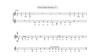 Virtual Sight Reading Level 2.1 (Voice)