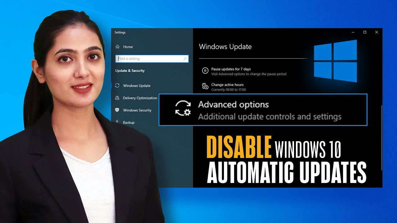 How to Disable Windows 10 Automatic Update Permanently | Stop Windows ...