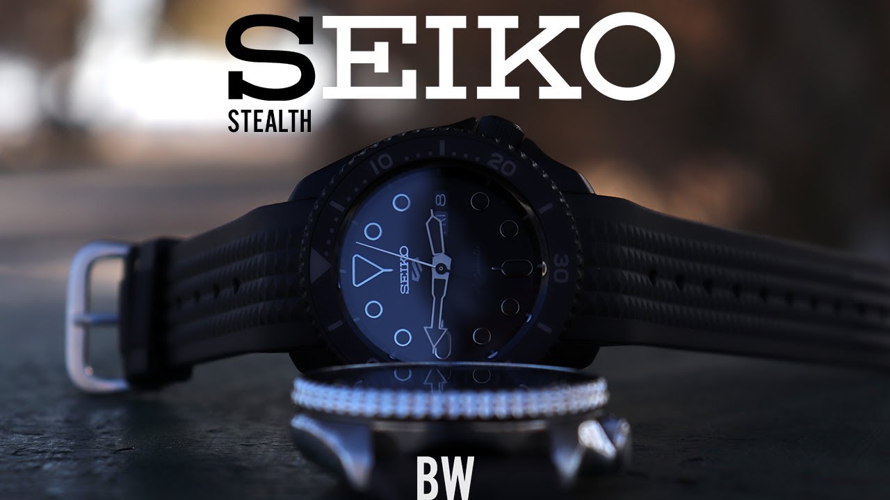 Seiko '5KX' Full Review - Stealth Sports Watch - YouTube