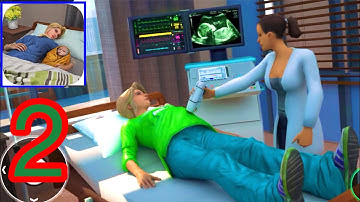 Virtual Pregnant Mom Family 3D gameplay walkthrough part-2 (iOS/Android)