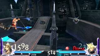 Dissidia 012 Final Fantasy gameplay on PPSSPP emulator.