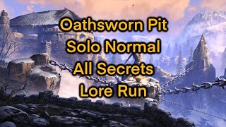 ESO | Oathsworn Pit Solo - All Secrets - Lore
