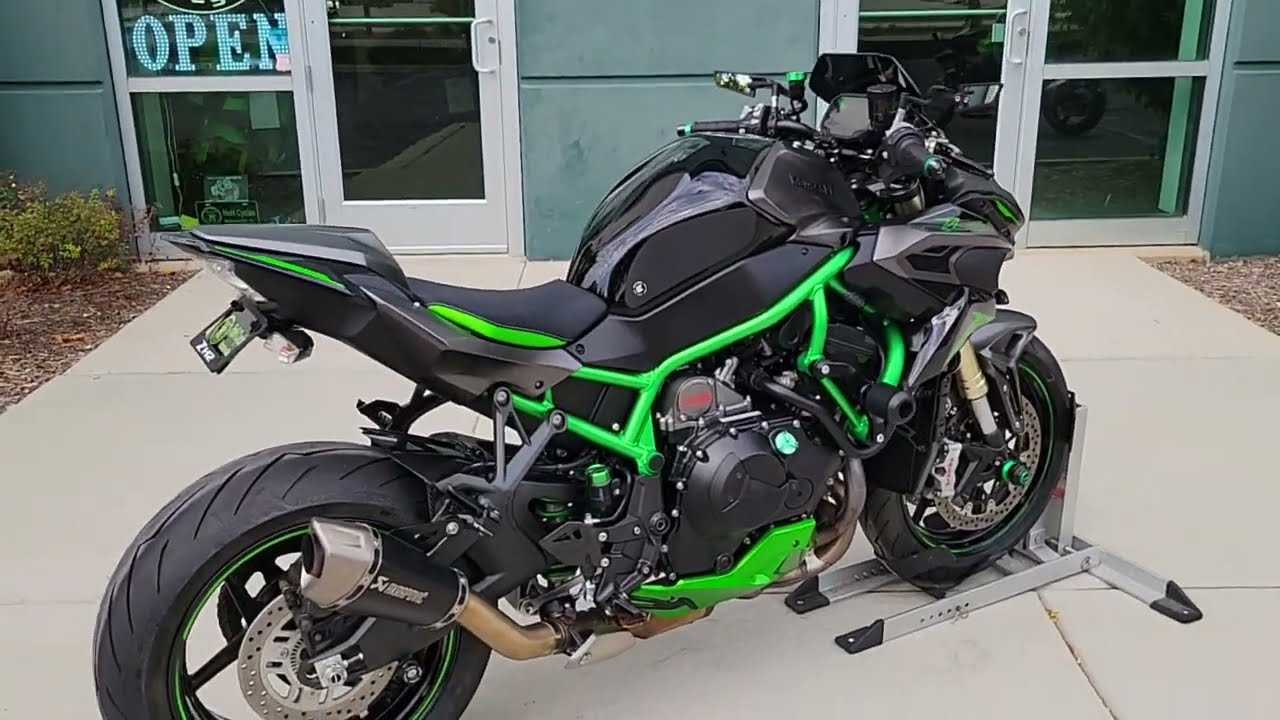 2024 Kawasaki ZH2. #viralvideo #bikelife #motorcycle #chicago