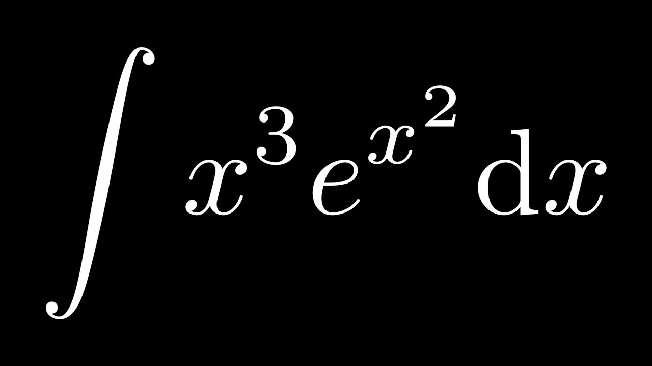 Integral 6 Indefinite Integral Of X 3e x 2 Dx YouTube Integral 6 Indefinite Integral Of X 3e x 2 Dx YouTube