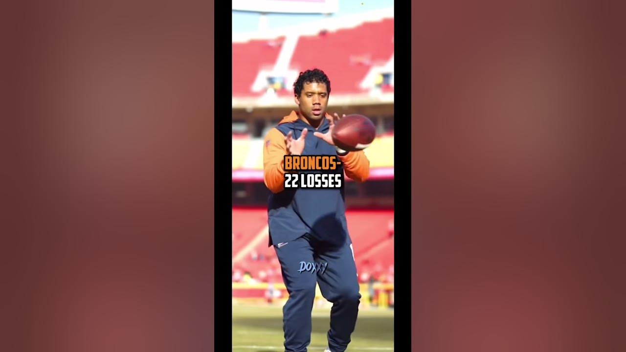 How Many losses NFL Teams Have in the last 2 seasons YouTube