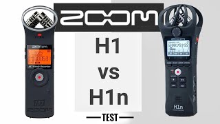 Zoom H1n vs H1 (à voir avant d'acheter) - Le TEST