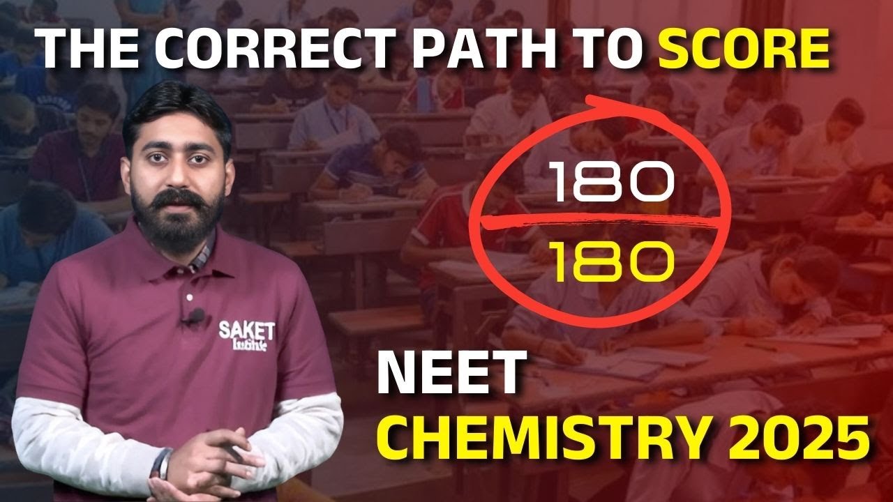 The correct path to score 180/180 in neet chemistry 2025 - YouTube