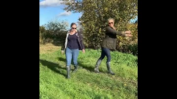 Feed the chickens (aka dynamic hamstring stretch)