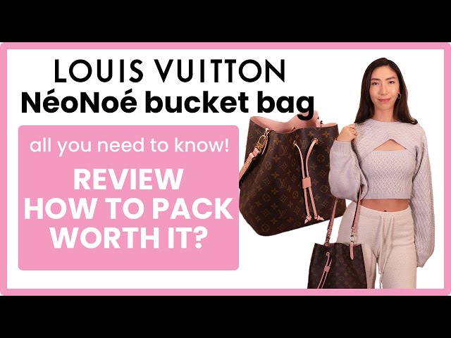 LOUIS VUITTON NEONOE MM & BB COMPARISON! WFIMB AND GIVEAWAY TIME