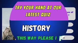 Brain Test   History Quiz screenshot 5