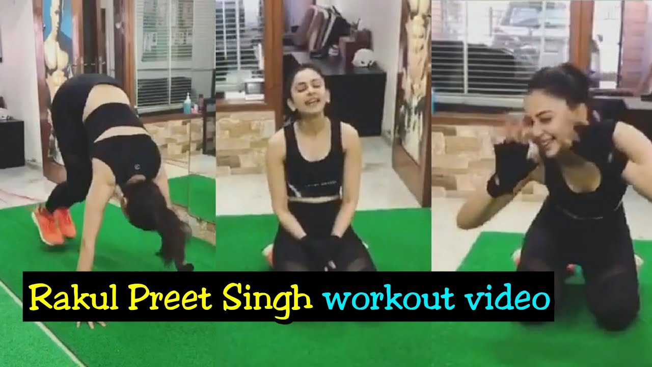 5 Day Rakul Preet Singh Workout Routine with Comfort Workout Clothes