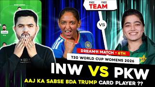 IND-W vs PAK-W Dream11 Prediction | IND-W vs PAK-W Today Match Prediction | 6th ODI 2026