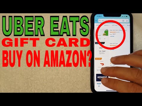 ✅ AmazonでUber Eatsギフトカードを購入する方法🔴
