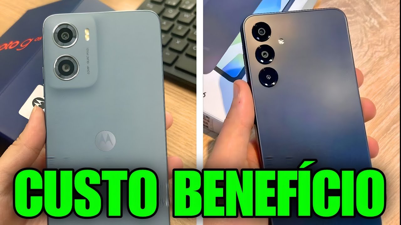 Os 3 MELHORES CELULARES CUSTO BENEFÍCIO para comprar em 2026 (menos de 1000rs)