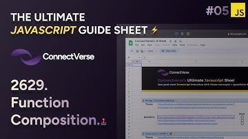 Function Composition - Leetcode 2629 | Functions | ConnectVerse Ultimate JS Sheet