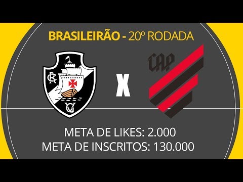 VASCO E ATHLETICO-PR COM NARRAÇÃO DE LUIZ PENIDO- TRANSMISSÃO AO VIVO