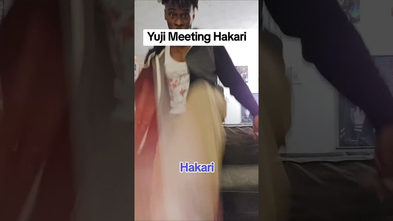 Hakari meeting Yuji for the first time?! (JJK)