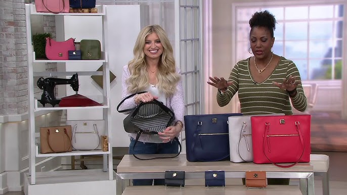 Dooney & Bourke Leather Saffiano Large Shopper on QVC 