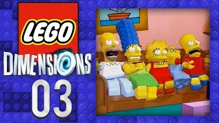 LEGO Dimensions - Part 3 | Meltdown At Sector 7-G! [The Simpsons Gameplay]