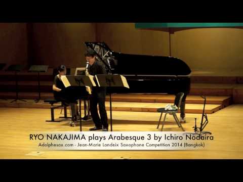 RYO NAKAJIMA Plays Arabesque 3 By Ichiro Nodaira