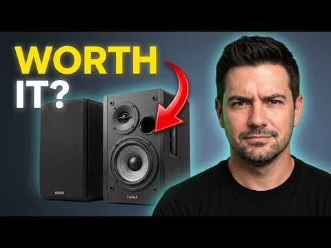 Edifier R990BT Bluetooth 5.4 Boekenplank Speakers – Actieve 2.0 Set, 24W, Met RCA/AUX En App-bediening