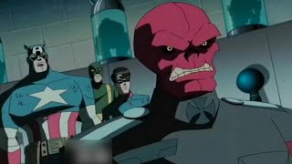 Red Skull Opening Portal To Asgard The Avengers Earths Mightiest Heroes S1 E6 Meet Captain America