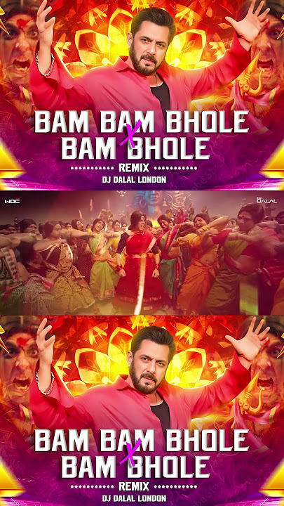 Bam Bam Bhole | Club Remix | Salman Khan |  DJ Dalal London | Sikandar | Latest Bollywood DJ Songs