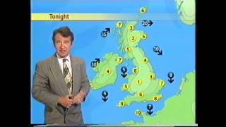 BBC Weather 9th October 1996