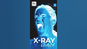 ✨X Ray Effect #shorts✨ || Photoshop CC 2021🔥🔥