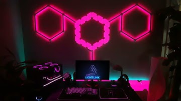 New Nanoleaf Lines Setup! Light Show ft. Odesza - A Moment Apart.