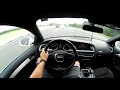 Audi A5 2.7 TDI 190 HP drive POV autobanh