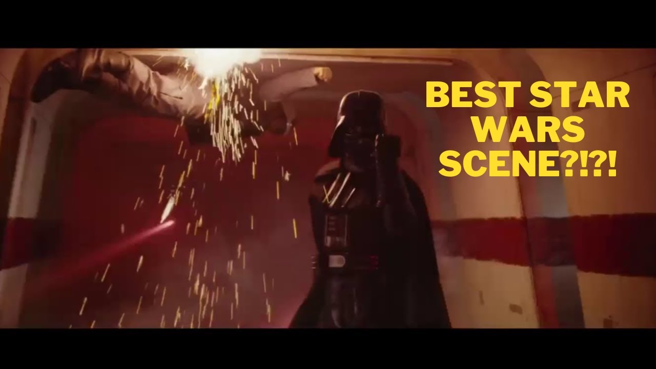Darth Vader Rogue One hallway scene, the BEST STAR WARS SCENE