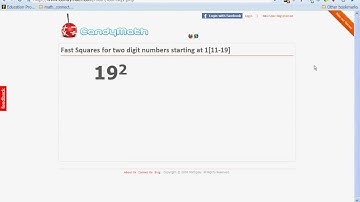 Fast square numbers in range 11-19