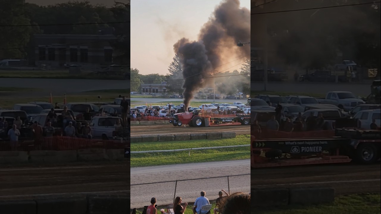 Insane Tractor Pull!!! 