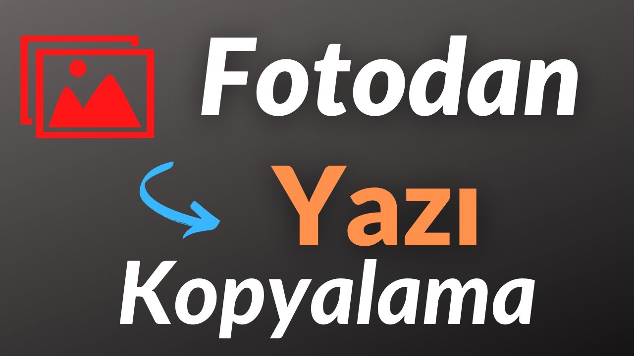 2020 Fotograftan Yazi Kopyalama En Kolay Nasil Yapilir Youtube